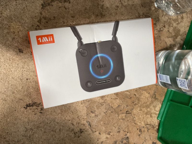 Photo 1 of 1Mii B06TX Bluetooth 5.2 Transmitter for TV to Wireless Headphone/Speaker, Bluetooth Adapter for TV w/Volume Control, AUX/RCA/Optical/Coaxial Audio Inputs, Plug n Play, aptX Low Latency & HD