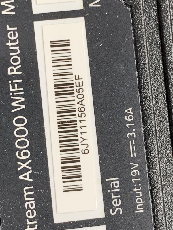 Photo 1 of NETGEAR Nighthawk WiFi 6 Router (RAX120) 12-Stream Dual-Band Gigabit Router, AX6000 Wireless Speed (Up to 6 Gbps), Coverage Up to 3,500 sq.ft. and 30 Devices