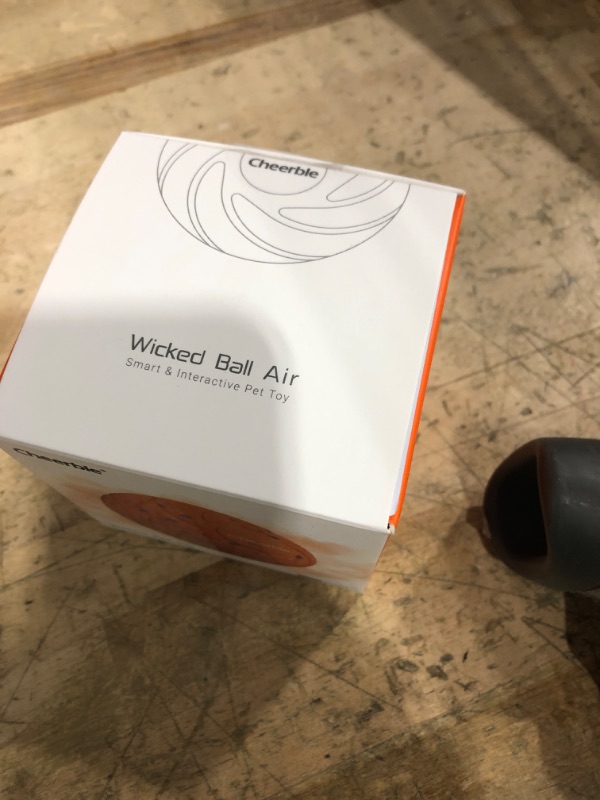 Photo 1 of ?New Material?Cheerble Smart Interactive Dog Toy, Wicked Ball AIR, Automatic Moving, Bouncing, and Rotating Ball, E-TPU Material, IPX7 Waterproof Rating, Active Rolling Ball for Medium and Large Dogs