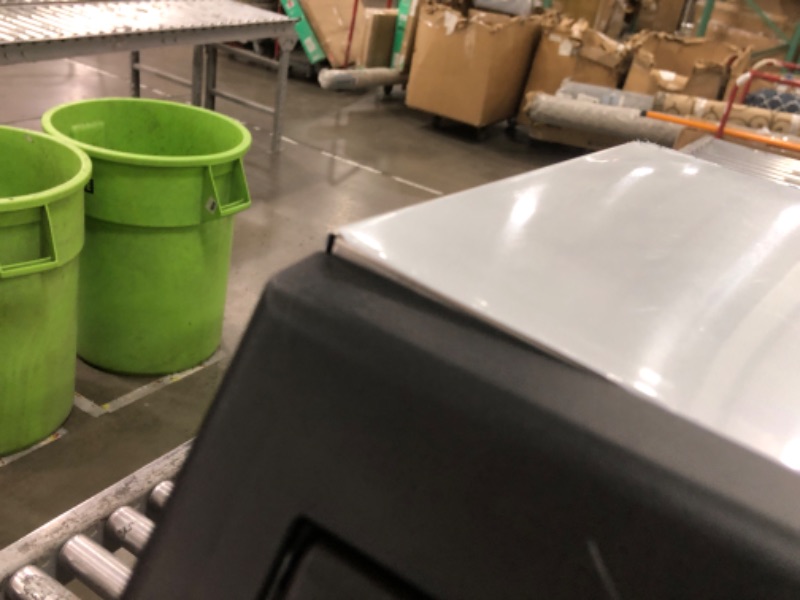 Photo 1 of DENTED Commercial Ice Maker Machine, 100 lbs/24H Under Counter Ice Machine with 2 Way Water Inlet, 33lbs Ice Storage, Stainless Steel Freestanding, Self Cleaning Ice Makers for Home/Bar/Restaurant/Outdoor