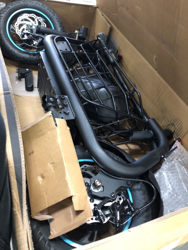 Photo 1 of (missing hardware) Gyroshoes Electric Scooter with Seat for Adults, 550W Powerful Motor 20-Mile Range