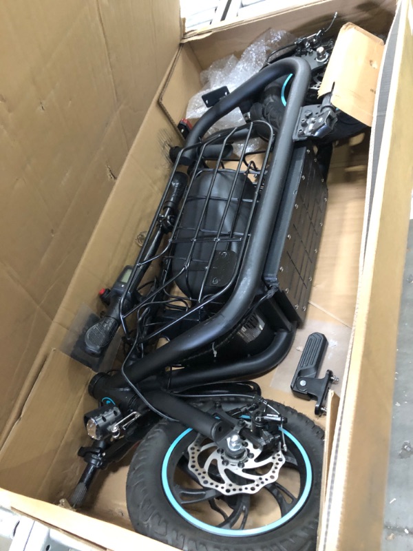 Photo 1 of (missing hardware) Gyroshoes Electric Scooter with Seat for Adults, 550W Powerful Motor 20-Mile Range