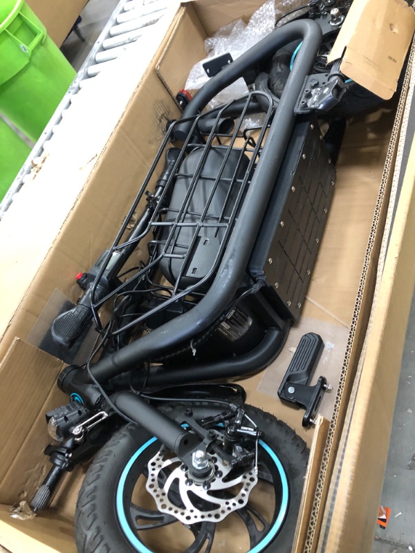 Photo 1 of (missing hardware) Gyroshoes Electric Scooter with Seat for Adults, 550W Powerful Motor 20-Mile Range