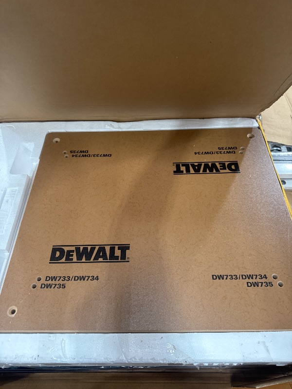 Photo 1 of *OPENED HARDWARE* DEWALT Planer Stand with Integrated Mobile Base, 24” x 22” x 30” (DW7350)