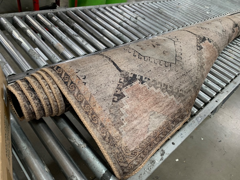 Photo 1 of *PHOTO FOR REFERENCE* Loloi II Wynter Collection WYN-08 Graphite/Blush 5'-0" x 7'-6", .13" Thick, Area Rug, Soft, Durable, Printed, Vintage Inspired, Low Pile, Non-Shedding, Easy Clean, Living Room Rug