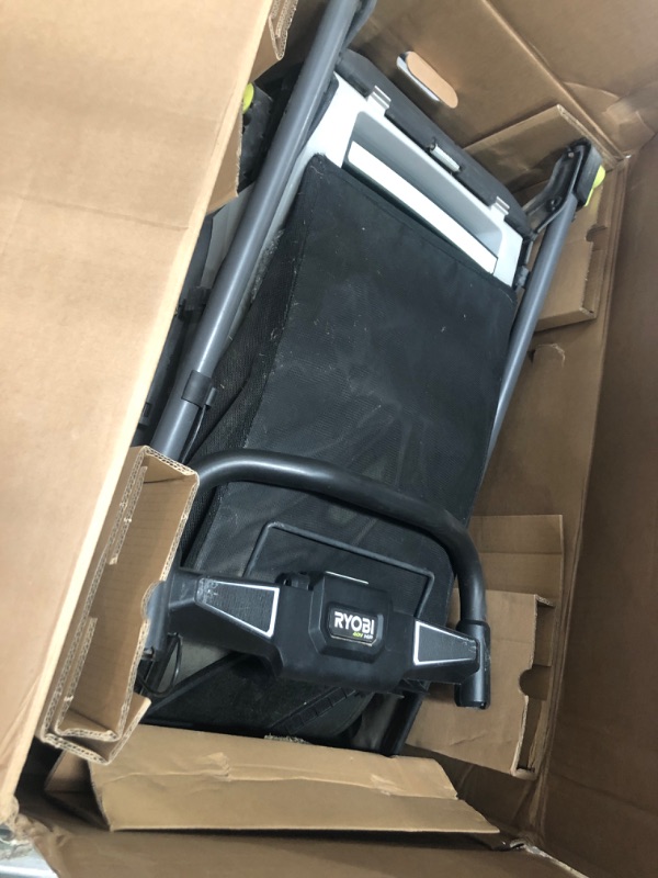 Photo 1 of **************MISSING THE BATTERIES AND CHARGER*******************

Greenworks 60V 21” Cordless (Push) Lawn Mower (LED Lights + Aluminum Handles), 5.0Ah Battery and Rapid Charger