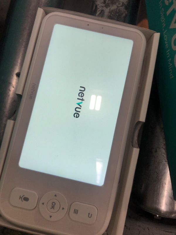 Photo 1 of NETVUE Upgraded Baby Camera Monitor Video - 5000mAh Baby Monitor with Camera and Audio, 5" Display, 4 in 1 Bracket Meets The Needs in All Scenarios, Smart Phone App, Cry Detection