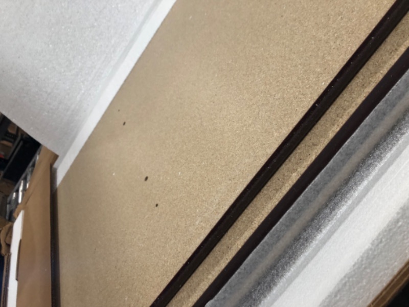Photo 1 of Bush FURNITURE L DESK Office Desk - Brown
****BOX 2/2 ONLY, BOX 1/2 MISSING.***
