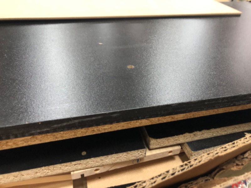 Photo 1 of ***FINAL SALE/PARTS ONLY ITEM*** Prepac Simply Modern 6-Drawer Double Dresser for Bedroom, Chest of Drawers, Modern Bedroom Furniture, 52.5” wide x 16” deep x 29.5” tall, Black