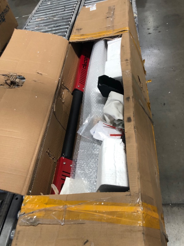 Photo 1 of ***PARTS ONLY***oEdRo 6 inch Running Boards Compatible with 2018-2025 Jeep Wrangler JL Unlimited 4 Door, Bolt-on Drop Side Steps Rails, Powder Coated Black and High Gloss Red Nerf Bar
