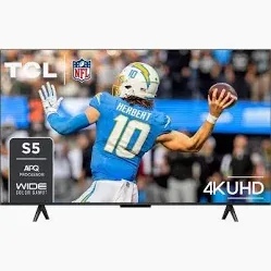 Photo 1 of **** SEE NOTES tv only**** 
TCL 75-Inch Class S5 UHD 4K LED Smart TV 