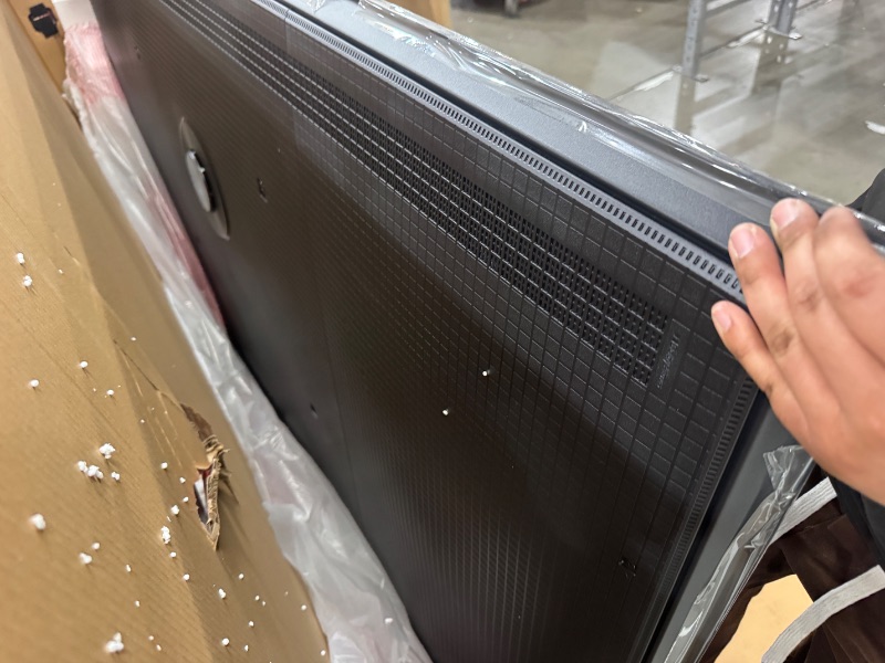 Photo 1 of *POWERS ON* TCL 85-Inch Q65 QLED 4K UHD Smart TV with Google TV (85Q651G, 2024 Model) Dolby Vision, Dolby Atmos, HDR Pro+, Game Accelerator Enhanced Gaming, Voice Remote, Works with Alexa, Streaming Television