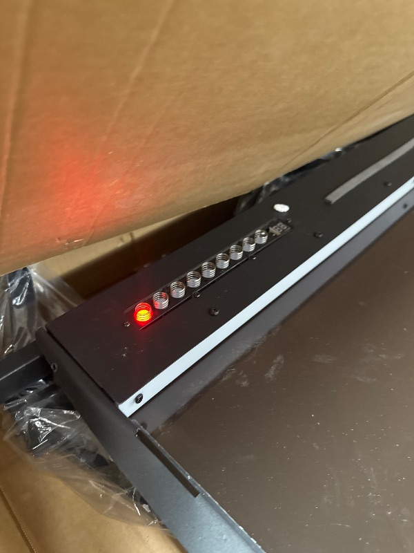 Photo 1 of *POWERS ON* DUMOS Electric Fireplace Wall Mounted/Recessed/Free Standing 60 Inch Space Heater with Remote Control Adjustable Flame Colors Touch Screen Energy Saving