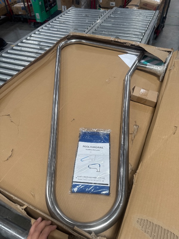 Photo 1 of *UNKNOWN SIZING MODEL/PHOTO FOR REFERENCE* *  Pool HandraiL