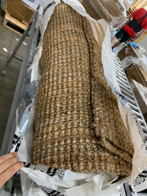 Photo 1 of  Natural Fiber  Jute Solid Indoor Area Rug unkown to dimenions 