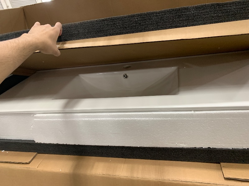 Photo 1 of ***NEEDS TRUCK PICK UP ***
KEIKI 48"X18'' Bathroom Top Sink Bathroom Vanity, White