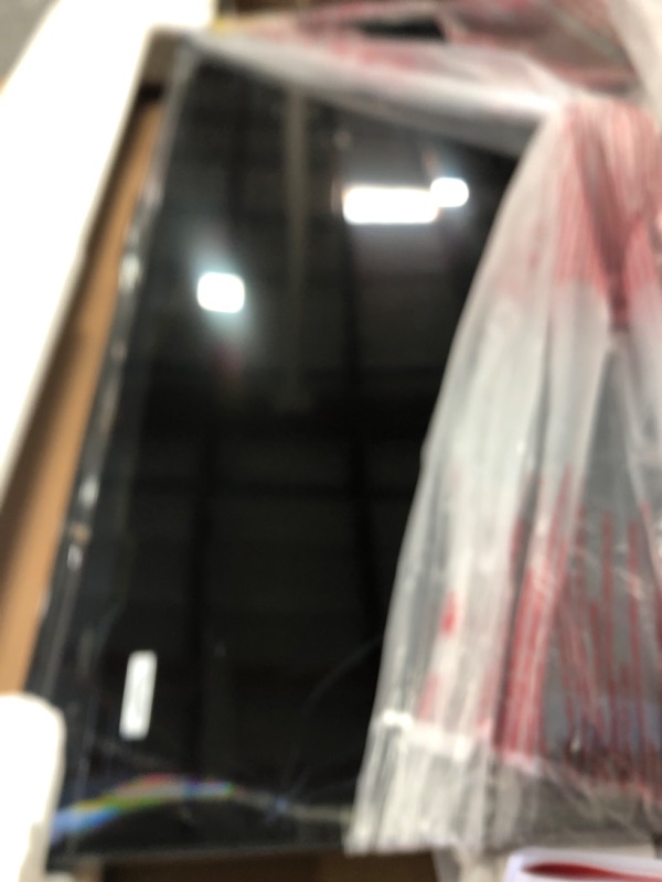 Photo 1 of **BROKEN SCREEN**TCL 50-Inch Class S4 4K LED Smart TV with Roku TV (50S450R, 2023 - Model), Dolby Vision, HDR, Dolby Atmos, Works with Alexa, Google Assistant and Apple HomeKit Compatibility, Streaming UHD Television