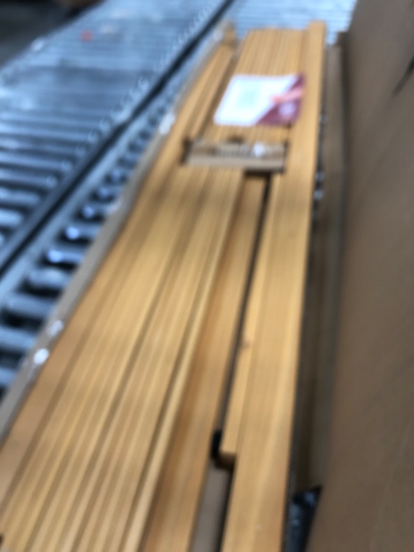 Photo 1 of 6.1ft H x 3ft W (1 Panel) Freestanding or Surface Mounted Enclo Tiaga Privacy Screen, Wood Privacy Fence Screen, Outdoor or Indoor Decorative Privacy Panel, Great for Balcony, Patio, Deck, EC18030
