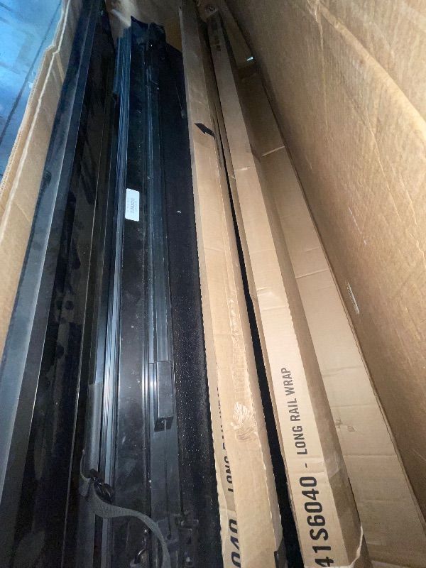 Photo 1 of **PARTS ONLY HEAVILY USED AND DAMAGED**TRUCK / TRAILER PICK UP ONLY**
RealTruck BAK BAKFlip MX4 Hard Folding Truck Bed Tonneau Cover | 448407 | Fits 2005-2015 Toyota Tacoma w/OE Track System 6' 2" Bed (73.5")
