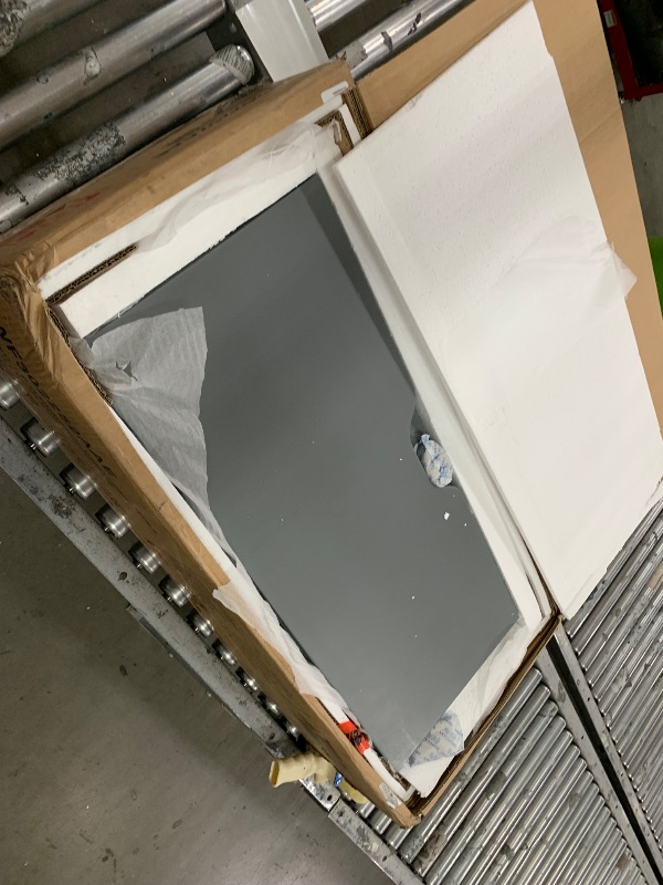 Photo 1 of ***PARTS ONLY/ BOX 2 OF 2 ONLY***Bellemave Twin Size Low loft Bed for Kids,Wood Loft Beds,Modern Farmhouse Twin loft Bed,Loft Bed with Rolling Desk and Storage, Shelf and Drawers No Box Spring Needed,for Kids, Gray