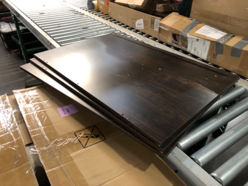 Photo 1 of ***PARTS ONLY - NOT FUNCTIONAL - SEE COMMENTS***
GarveeLife Dog Crate Furniture for 2 Dogs, 71" Dog Kennel Furniture with 3 Storage Compartments & Removable Divider, Indoor Dog Cage Tv Stand,Furniture Style Double Dog Crates with Sliding Barn Door