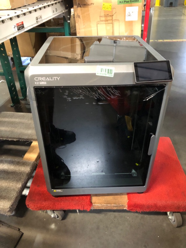 Photo 1 of *FOR PARTS ONLY**FINAL SALE *USED - NO PACKAGING - GIVES OFF ERRORS - SEE COMMENTS***
Creality K2 Plus Combo 3D Printer, Multi Color Printing with New CFS, Max 600mm/s Printing Speed, Full-auto Leveling, Next-Gen Direct Drive Extruder, Dual Al Camera, Bui