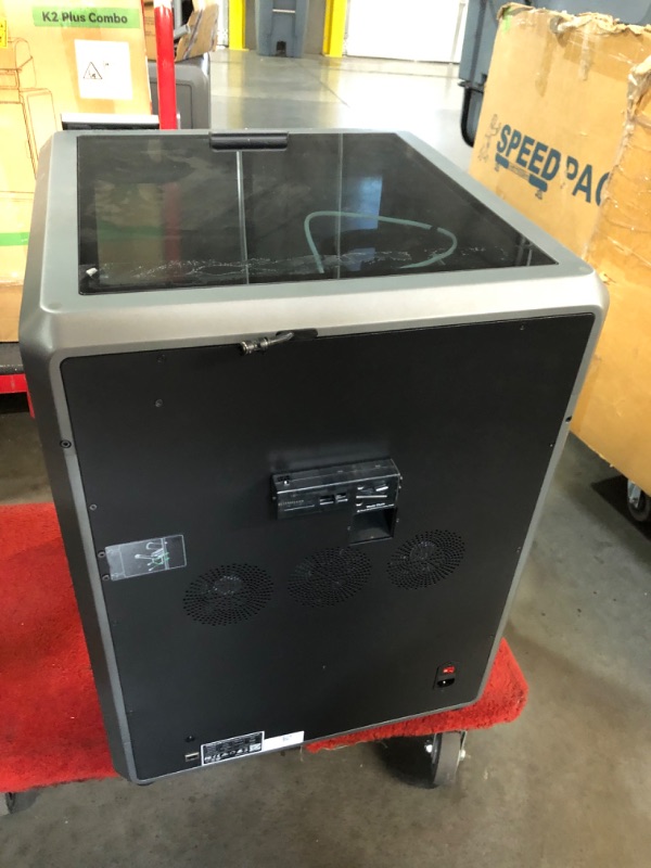 Photo 1 of *FOR PARTS ONLY**FINAL SALE *USED - NO PACKAGING - GIVES OFF ERRORS - SEE COMMENTS***
Creality K2 Plus Combo 3D Printer, Multi Color Printing with New CFS, Max 600mm/s Printing Speed, Full-auto Leveling, Next-Gen Direct Drive Extruder, Dual Al Camera, Bui
