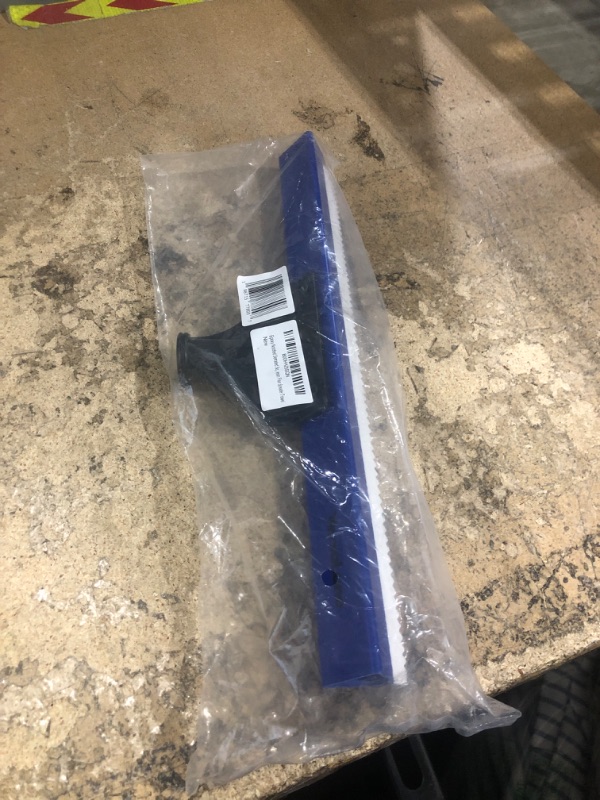 Photo 2 of 16" Epoxy Squeegee – Notched Epoxy Floor and Wall Spreader, Professional Tool for Garage Floors, Driveways, and Walls