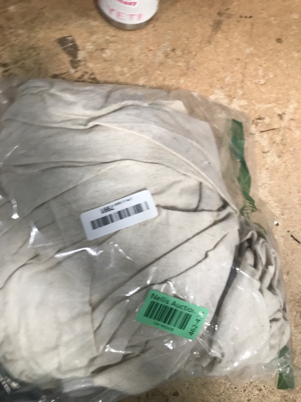 Photo 1 of Extra Long Shower Curtain 96 Inch Length Farmhouse Beige Shower Curtain with A Ruffle Hem Linen Blend Shower Curtain for Bathroom Natural