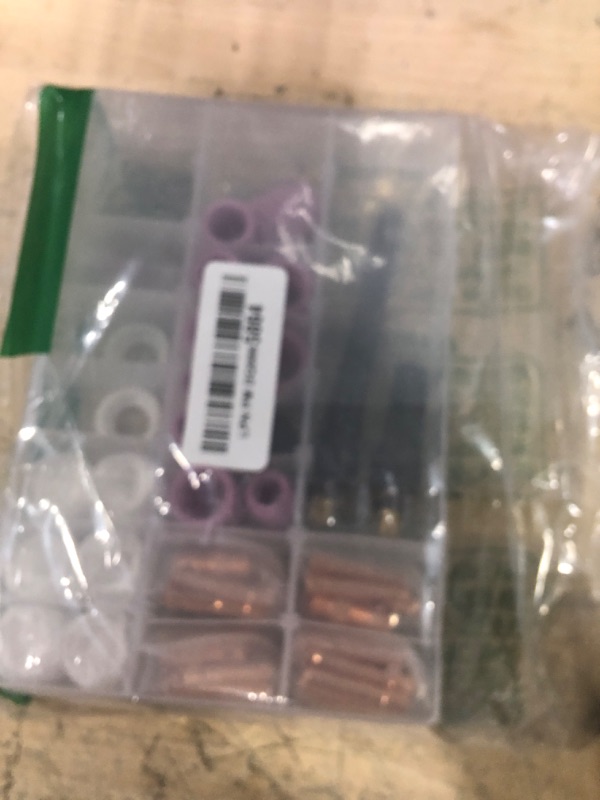 Photo 1 of 63PCS TIG Welding Torch Stubby Gas Lens #10 Glass Cup Kit for WP-17/18/26
