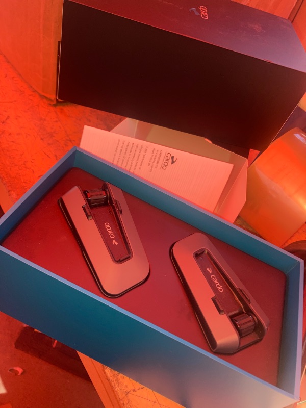 Photo 1 of Cardo PACKTALK Edge Off-Road Vehicles ORV, Snowmobile, Side x Side, ATV Communication for Every Terrain - Dual Pack, Black