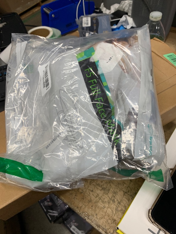 Photo 1 of CPAP Masks, Universal CPAP Full Face Mask Reuse Replacement Set for F20, Full Face Nasal CPAP Mask with Headgear, Elbow/Swivel and Cushion, Suitable for Various Models of CPAP Machines (M)