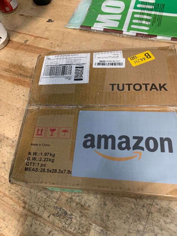 Photo 1 of TUTOTAK Tall Round Side Table, Small End Table, Beside Table, Drink Table, Pedestal Side Table, livingroom, White TB01BW065