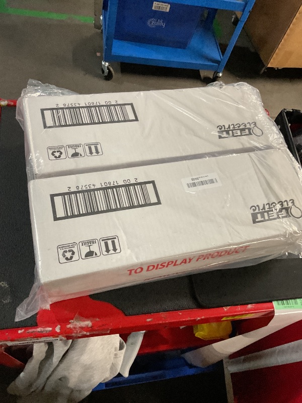 Photo 1 of Feit Electric BR30 LED Light Bulb, 65W Equivalent, Dimmable, 650 Lumens, E26 Standard Base, 5000K Daylight, 90 CRI, Recessed Can Light Bulbs, 12-Year Lifetime, BR30DM950CA10K/MP/12, 12 Pack