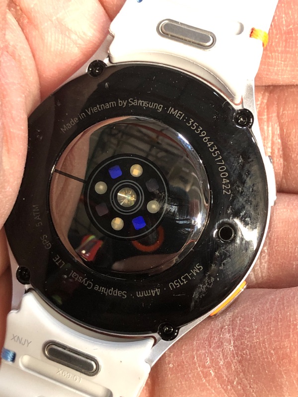 Photo 1 of ** SEE NOTES ** Samsung Galaxy Watch 7 44mm LTE AI Smartwatch w/Energy Score, Wellness Tips, Heart Rate Tracking, Sleep Monitor, Fitness Tracker, 2024, Silver [US Version, 1Yr Manufacturer Warranty]