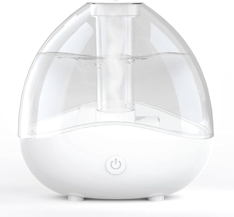 Photo 1 of ***(NO RETURNS OR REFUNDS/ FOR PARTS ONLY/ NON FUNCTIONAL)***
Ultrasonic Cool Mist Humidifier, Quiet Air Humidifiers for Bedroom, Desk Humidifiers Essential Oil Diffuser with Removable 1.5L Water Tank for Baby Nursery and Plants, Up To 24 Hours - White