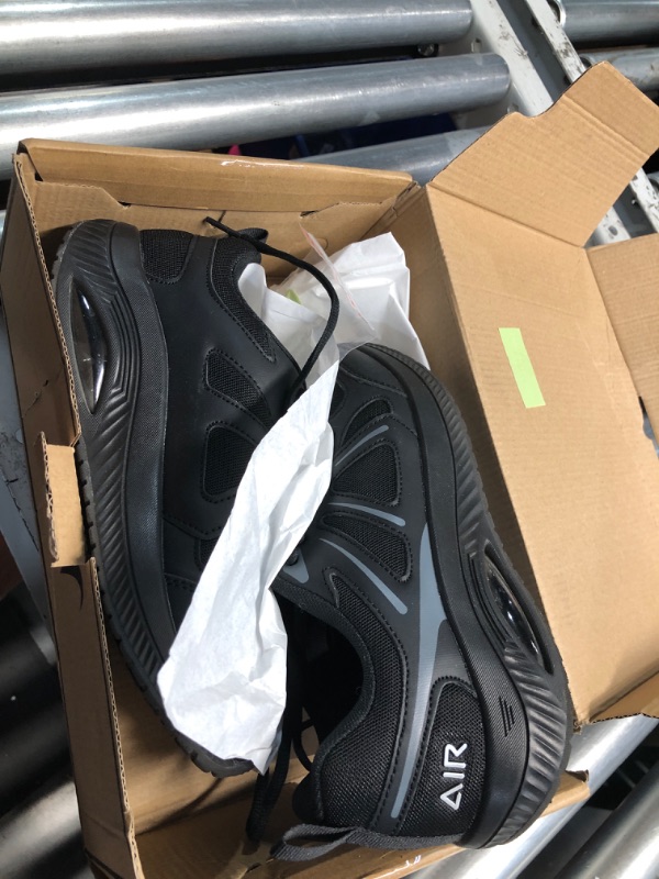 Photo 1 of AOV Women's Walking Shoes with Arch Support Running Sneakers for Plantar Fasciitis Fashion Tennis,Size 9 BlackAll