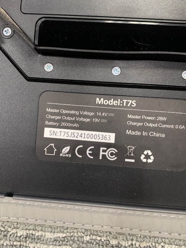 Photo 1 of *USED*Robot Vacuum and Mop Combo, 2 in 1 Mopping Robot Vacuum Cleaner with Schedule, Wi-Fi/App/Remote, 2000Pa Max Suction, Self-Charging Robotic Vacuum, Slim, Ideal for Hard Floor, Pet Hair, Low-Pile Carpet