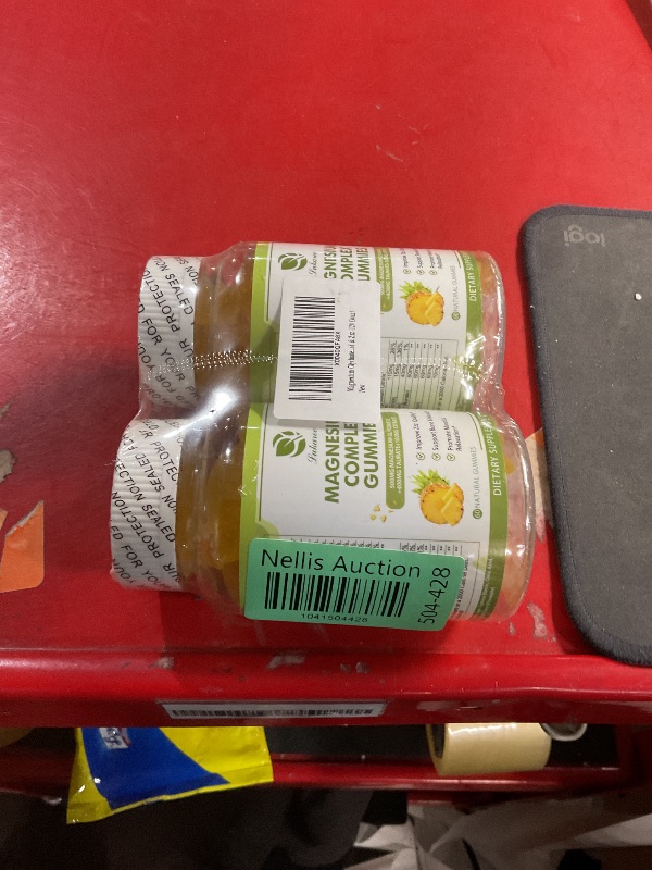 Photo 1 of Magnesium Glycinate Gummies | as Triple Complex Magnesium Glycinate, Taurate & Citrate - Magnesium Supplement w/Calcium, Zinc & D3,K2 for Immune & Rest -120 Count