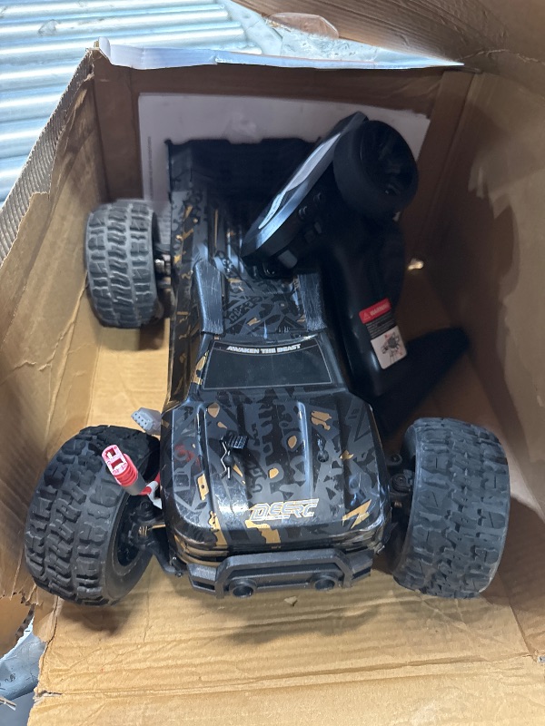 Photo 1 of ***(PARTS ONLY/ NON REFUNDABLE/ NO RETURNS OR REFUNDS)***
DEERC 1:14 Fast Brushless RC Cars for Adults & Boys, Max 50+ MPH, 2 3S Lipo Batteries 4x4 Waterproof RC Truck, High Speed Offroad Remote Control Car, All Terrain RC Truggy for Snow,Sand & Mud