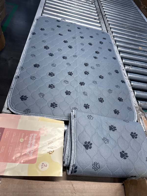 Photo 1 of **Size 24 x 36 inches **
Super Absorbent Washable Pee Pads for Dogs - 2-Pack Superior Reusable Puppy Pads Pet Training Pads –100% Waterproof Dog Pee Pad Protects Against Urine Leakage Non-Slip Grip Prevents Slipping& Bunching