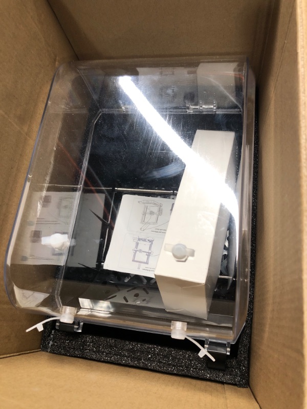 Photo 1 of ***(PARTS ONLY/ NON FUNCTIONAL/ NO RETURNS OR REFUNDS)***
Sovol Filament Dryer, SH02 Dry Box Filament Sealed Storage Box 3D Printer Spool Holder with PTC Heater, Filament Dehydrator with Touch Screen, One Key Set, Compatible with PLA PETG TPU ABS 1.75/2.8