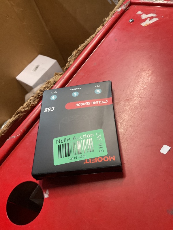 Photo 1 of moofit Cadence Speed Sensor, Bluetooth & ANT+ Wireless RPM Cycling Spin Bike Cadence Sensor for Wahoo/Coosporide/Rouvy/Peloton, IP67 Waterproof, Orange