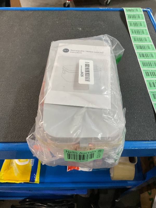 Photo 1 of ***(NO RETURNS OR REFUNDS/ FOR PARTS ONLY/ NON FUNCTIONAL)***
Cordless Electric Lunch Box, 1L Self Heating Lunch Box Battery Powered, Battery Powered for Car, Office, Travel, Picnic, A Heartwarming Gift for Your Husband/Wife/Son/Daughter