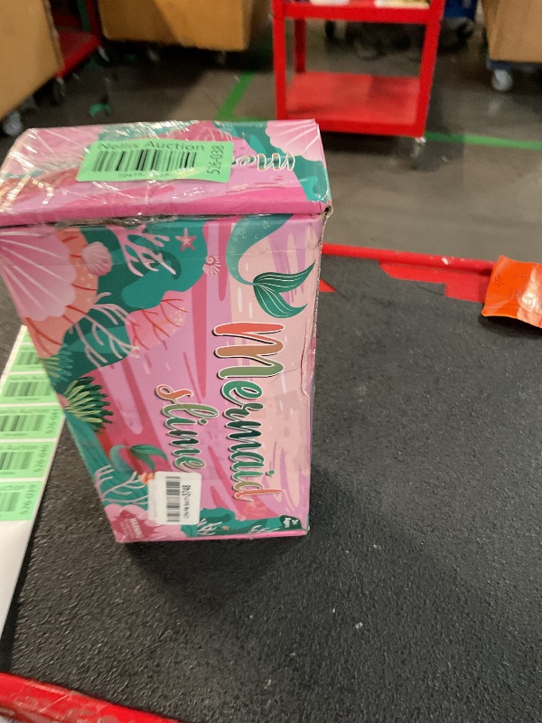 Photo 1 of *USED MISSING PIECES*36 Pack Mermaid Slime Kit, Soft & Non-Sticky Galaxy Slime Pack, Mermaid Party Favors for Kids, Slime Party Favors for Girls & Boys, Bag Stuffers, Cute Stuff for Girls