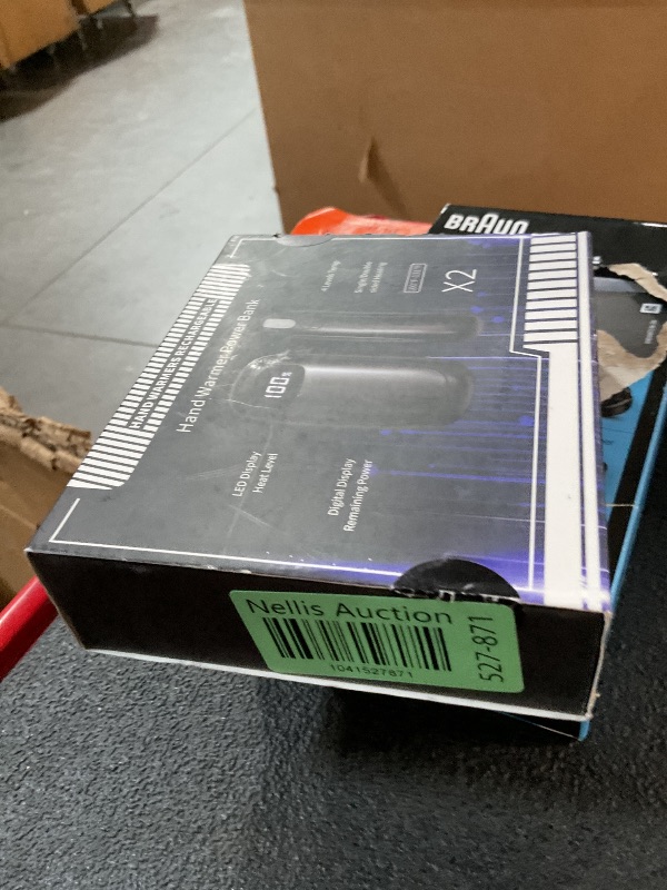 Photo 1 of Hand Warmers Rechargeable - 2 Pack Electric Hand Warmers 14000mAh, 16 Hrs Warmth Dual-Sided Heating Max 131?, 4 Heating Levels Battery Operated Pocket Heater for Raynauds, Hunting, Golf, Camping