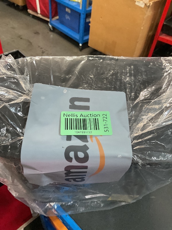 Photo 1 of Amazon Basics 8 Sheet Cross Cut Paper and Credit Card Shredder with 4.1 Gallon Bin, Black