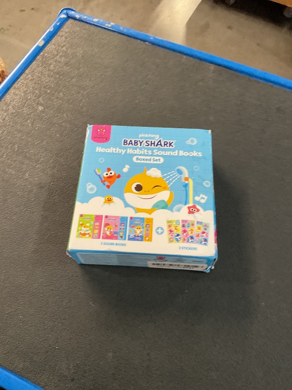 Photo 1 of [4BTN] Pinkfong Baby Shark Healthy Habits Sound Books Boxed Set | Potty Time, Brush Your Teeth & Bath Time | Musical Learning Toy for Toddlers 1-3 | Baby Shark Birthday