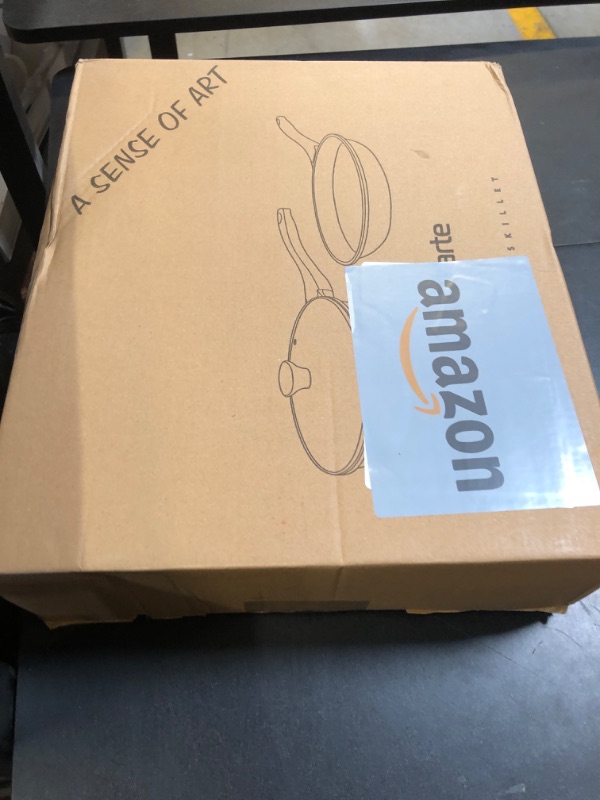 Photo 1 of SENSARTE Nonstick Frying Pan Skillets, Swiss Granite Coating Omelette Pans, Healthy Cookware Chef's Pan, PFOA Free(9.5 Inch Frying Pan and 5QT Saute Pan)