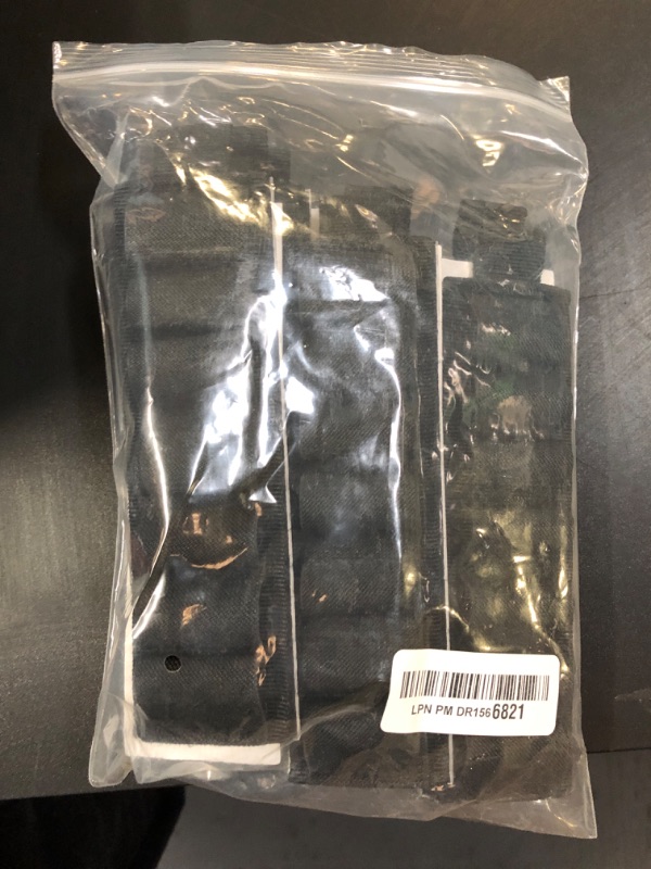 Photo 1 of 10 Packs 7 Rounds Shell Card Holder | Buttstock Shell Holder | 12/20 Ga Side Saddle Shell Carrier for Rifle Shotgun Cartridge | with Molle Utility Pouch Hook and Loop
